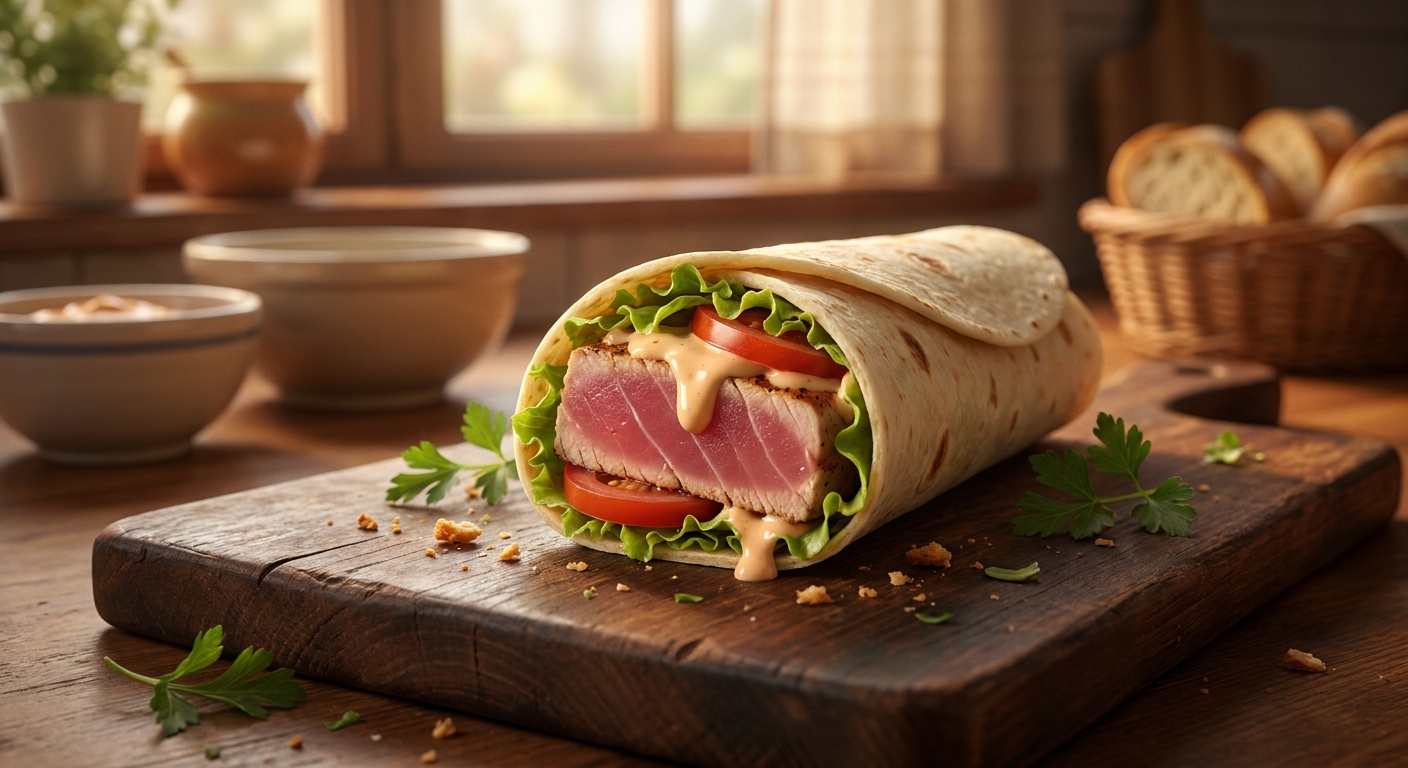 Pyszna tortilla z tuńczykiem – Szybki przepis